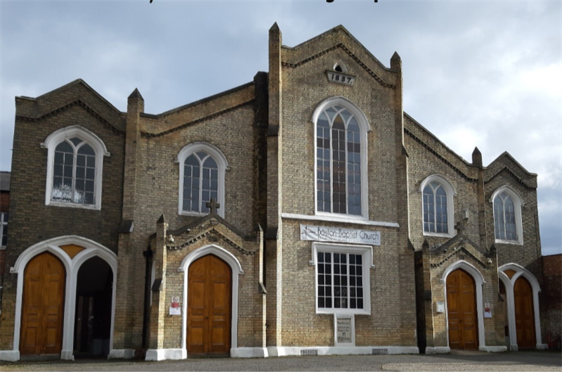 Boston Baptist Church.*Built in 1837